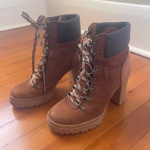 See By Chloe Heel Boots Size 8 (38)
